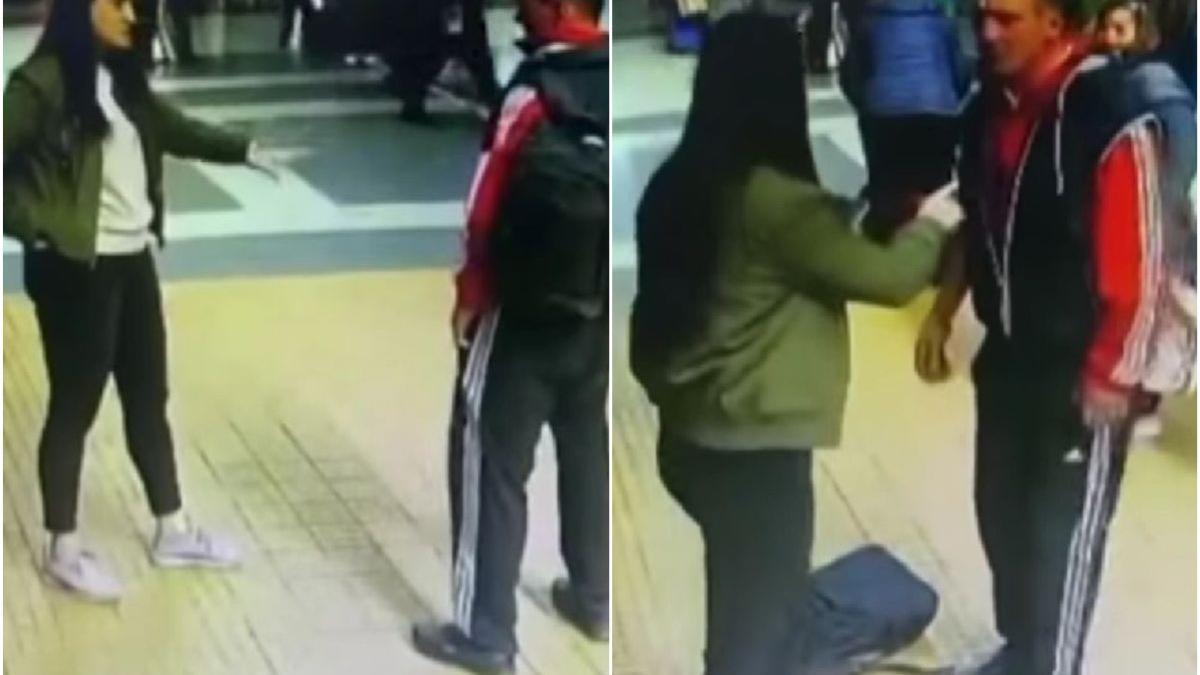 politista agresata barbat gara nord