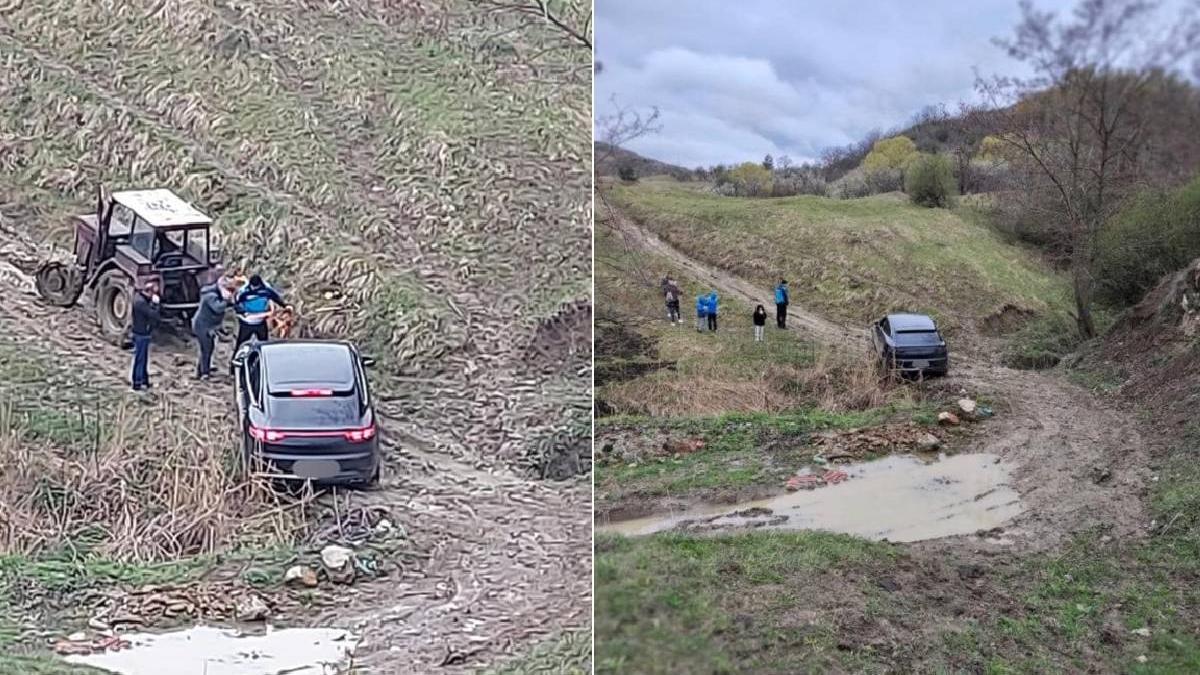 masina lux blocata noroi drum forestier buzau familie