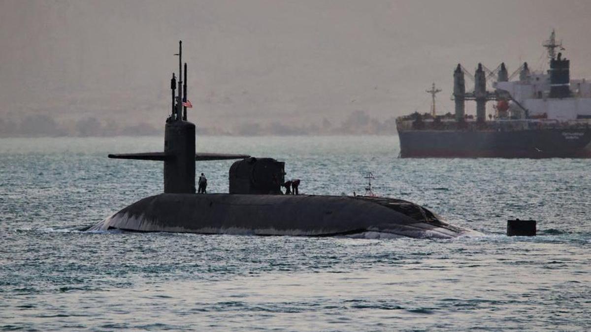 iran submarin american stramtoare ormuz