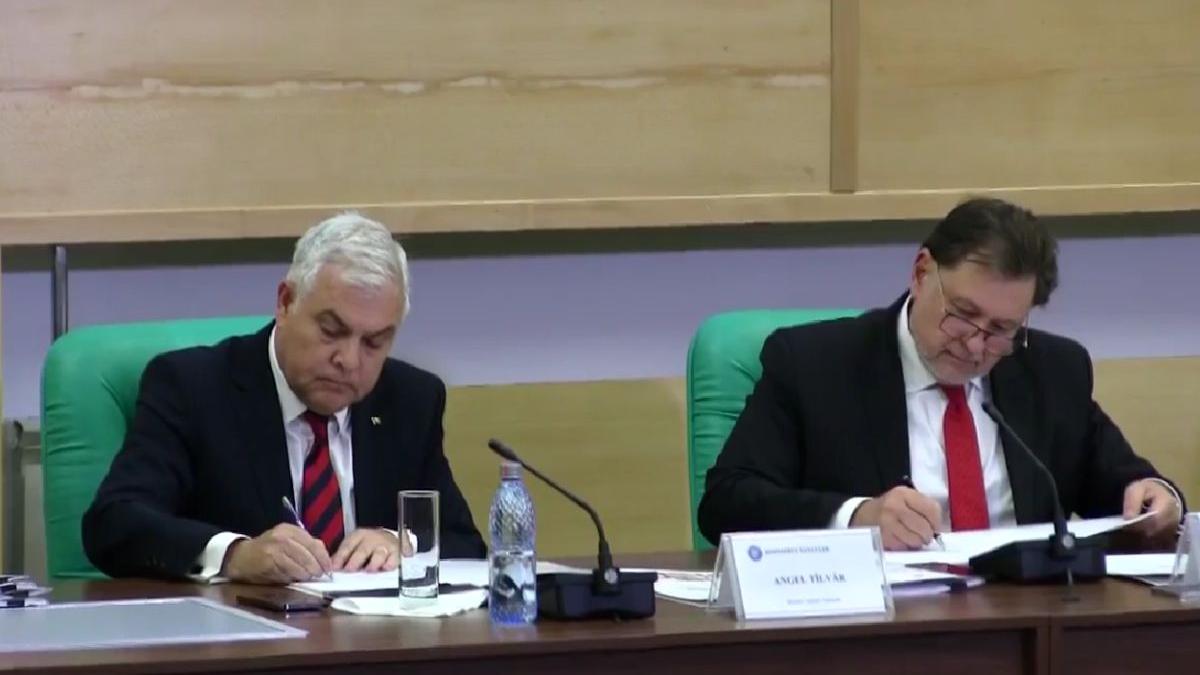 ministrul sanatatii apararii au semnat contracte infrastructura spitale pnrr