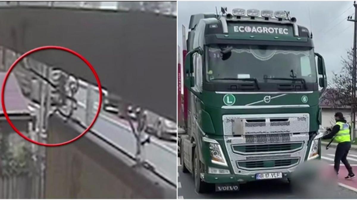 moment accident trecere pietoni iasi tir copii