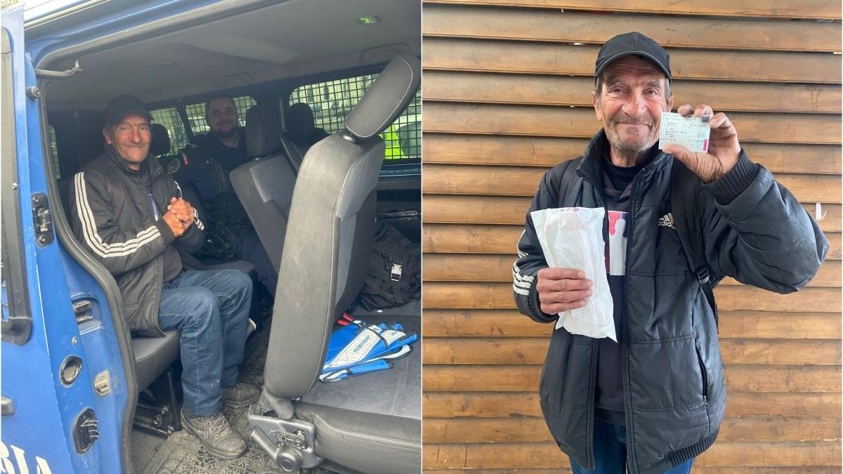 cioban 63 ani mers patru zile jos ajuns acasa