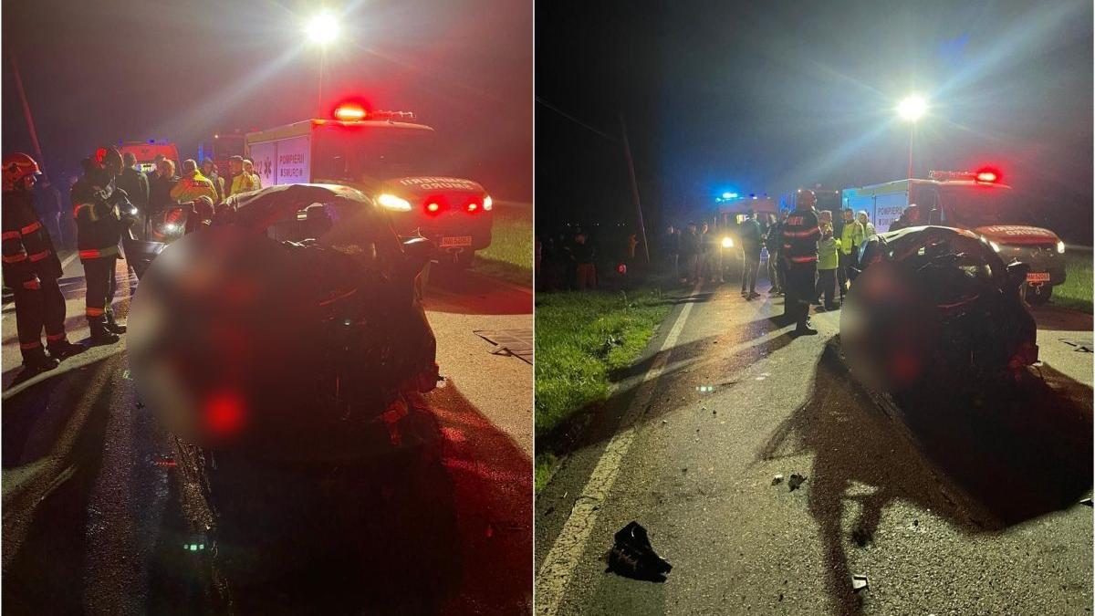 tanar mort masina lovit copac proiectata inapoi drum prahova