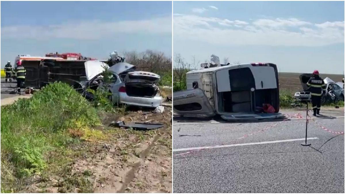 accident rutier grav teleorman plan rosu activat