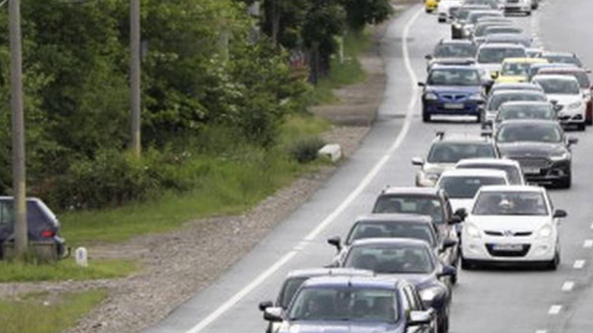 dn1 circulatie blocata accident posada