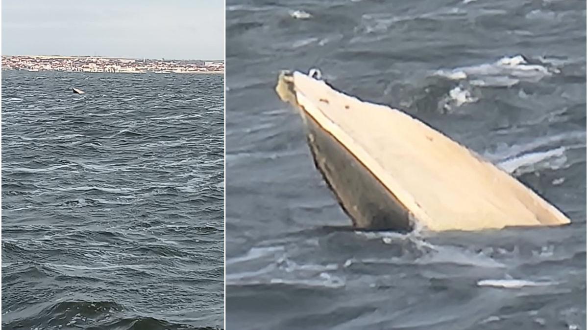 barca pescareasca scufundata lac siutghiol constanta