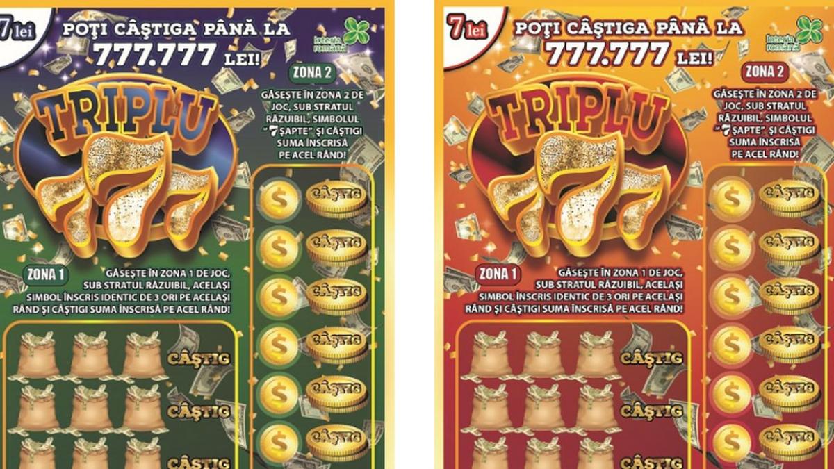 loteria romana loz razuibil triplu 777 premii