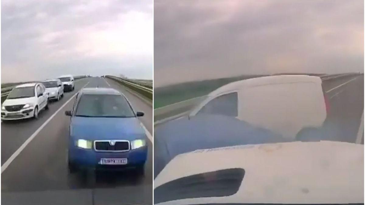 moment impact frontal microbuz calatori timisoara