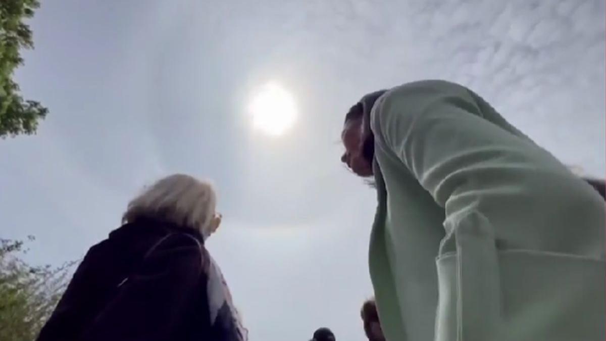 semn spectaculos pe cer vizitei francisc ungaria miracol