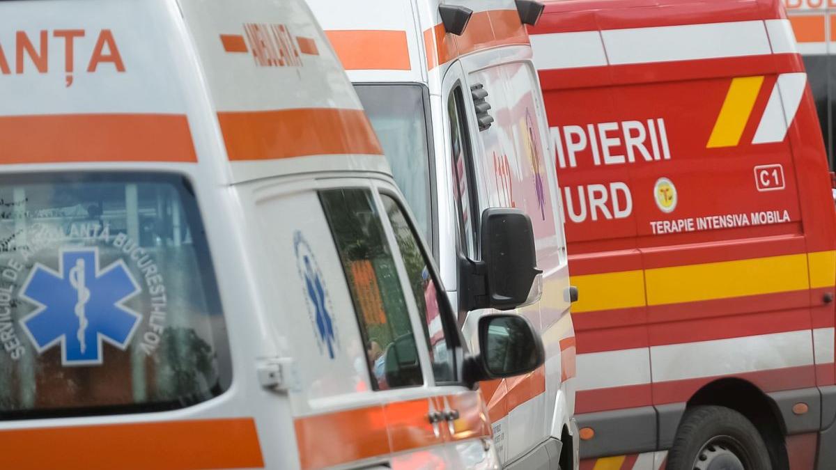 sofer 84 ani haos trafic masina motocicleta tanar 16 ani spital sibiu