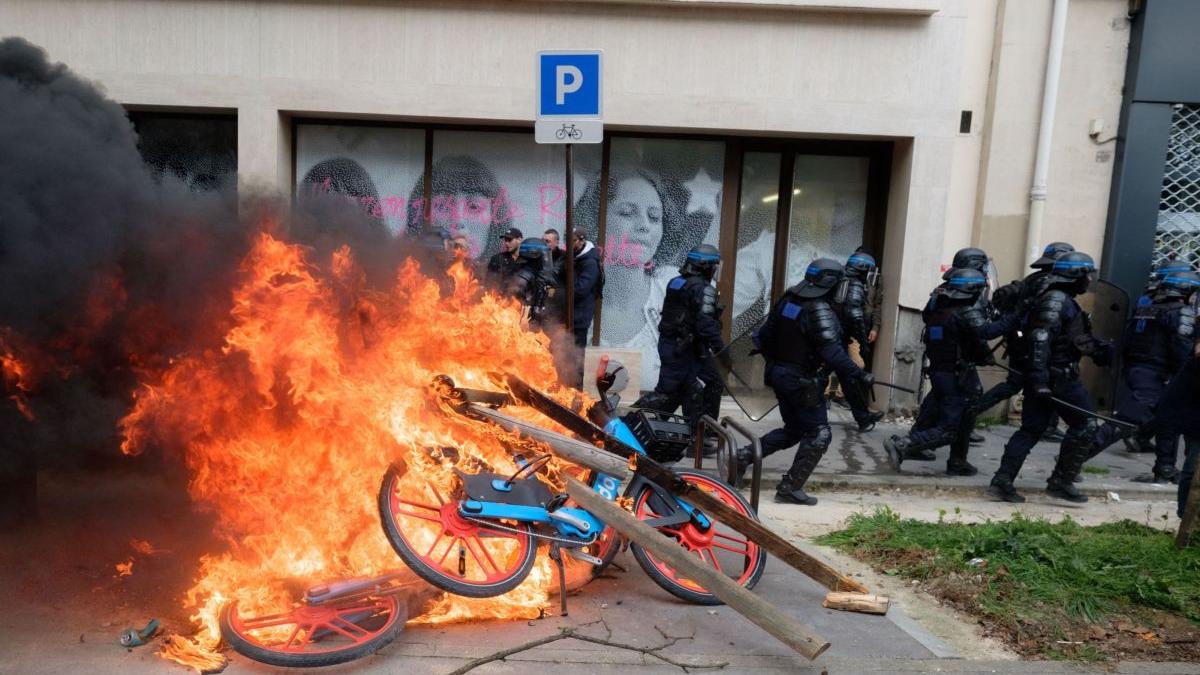 proteste masive europa ziua internationala a muncii franta