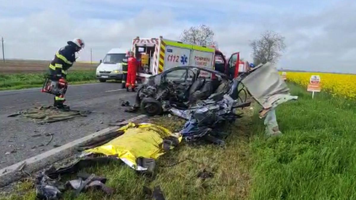 masina strivita tir barbat mort accident constanta topraisar