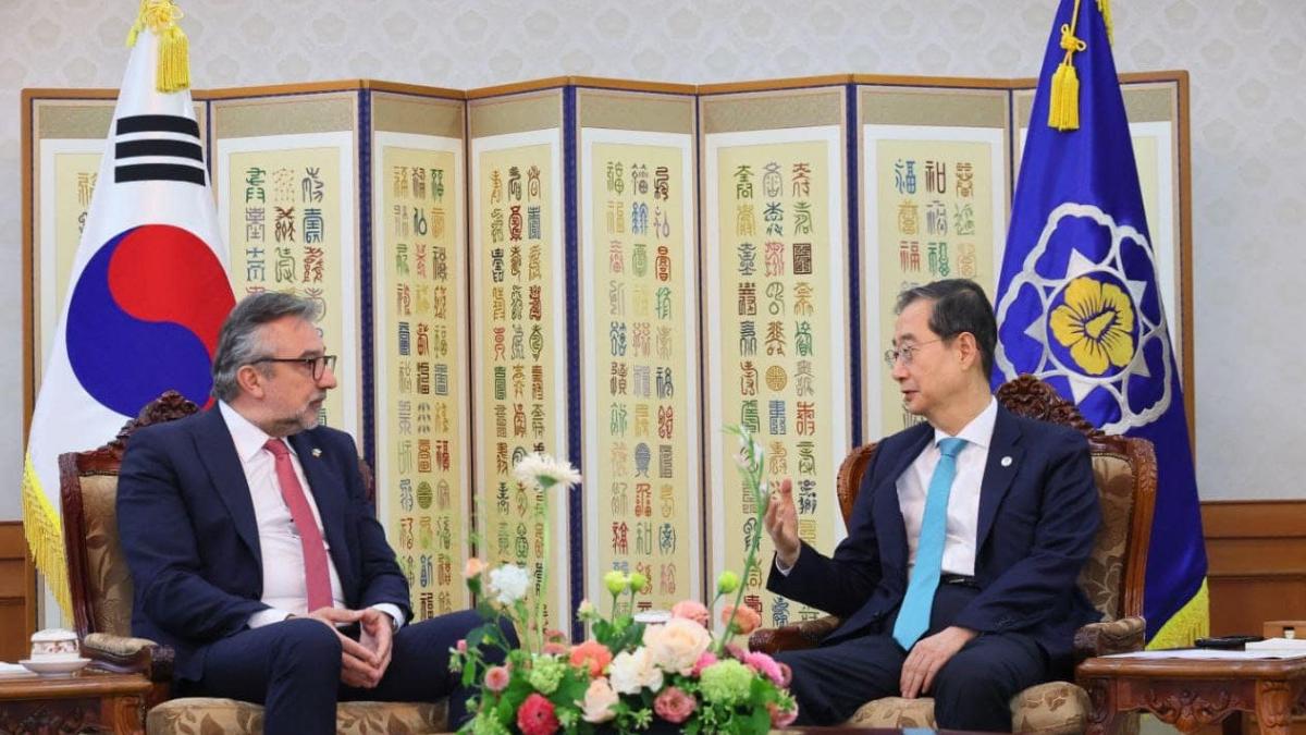 ministrul culturii intalnire prim ministru republica coreea