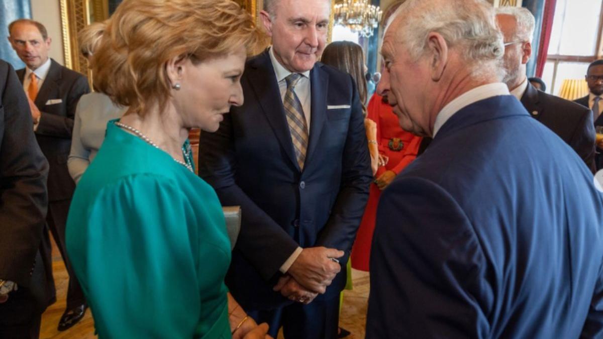 principesa margareta regele charles receptie palatul buckingham