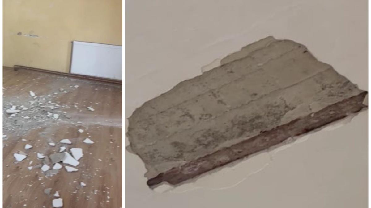 tavan cazut liceu sighetu marmatiei