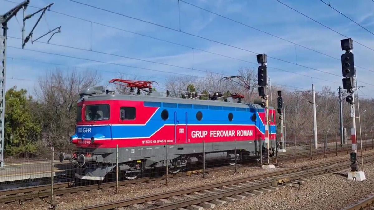 tren locomotiva plimbare gara medgidia