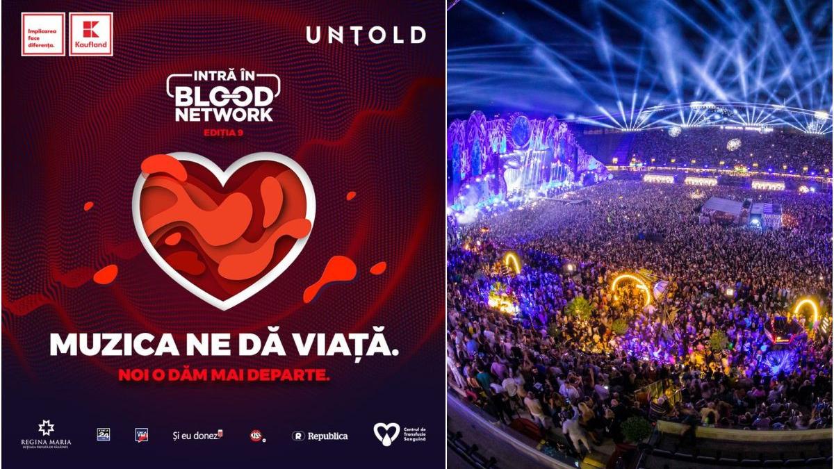 cine doneaza sange centre mobile untold primeste bilet festival