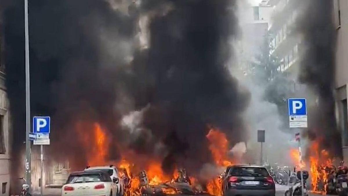 explozie milano zona centru oras evacuata