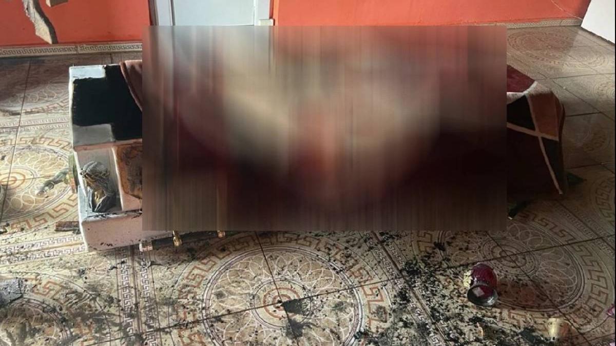 sicriu frigorific cadavru tanar explodat priveghi mort carbonizat