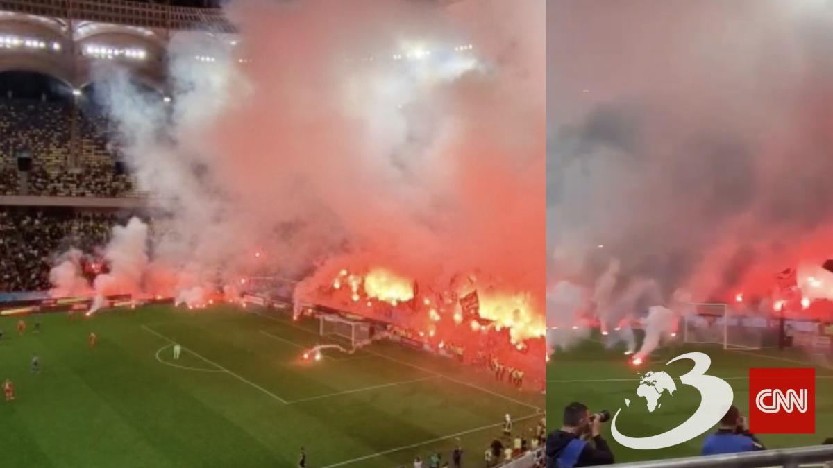 incidente meci dinamo steaua jandarmi bagaje abandonate
