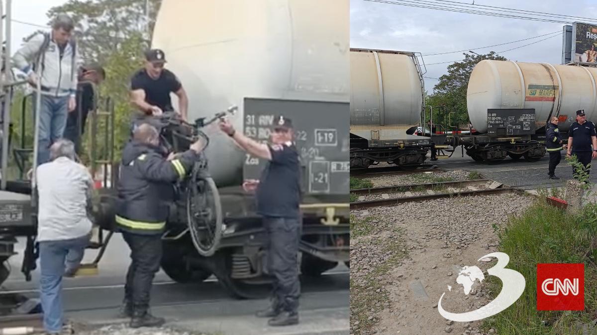 trafic blocat nord bucuresti marfar defectat sine bariera petricani