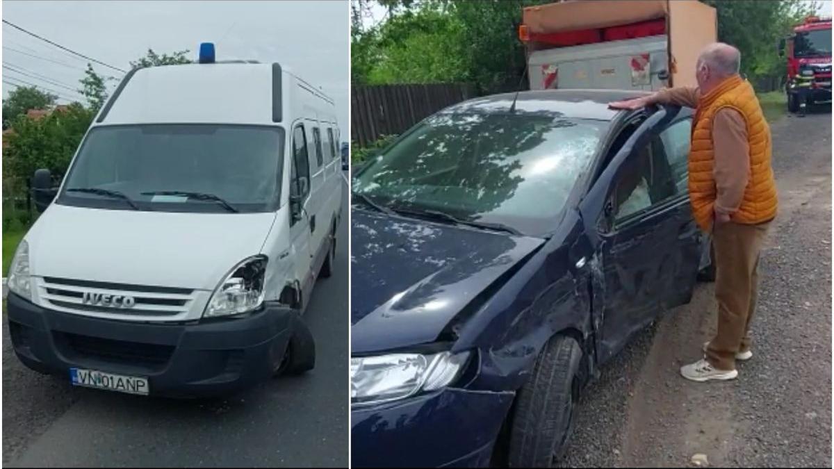 accident grav buzau dn 85 duba masina politie