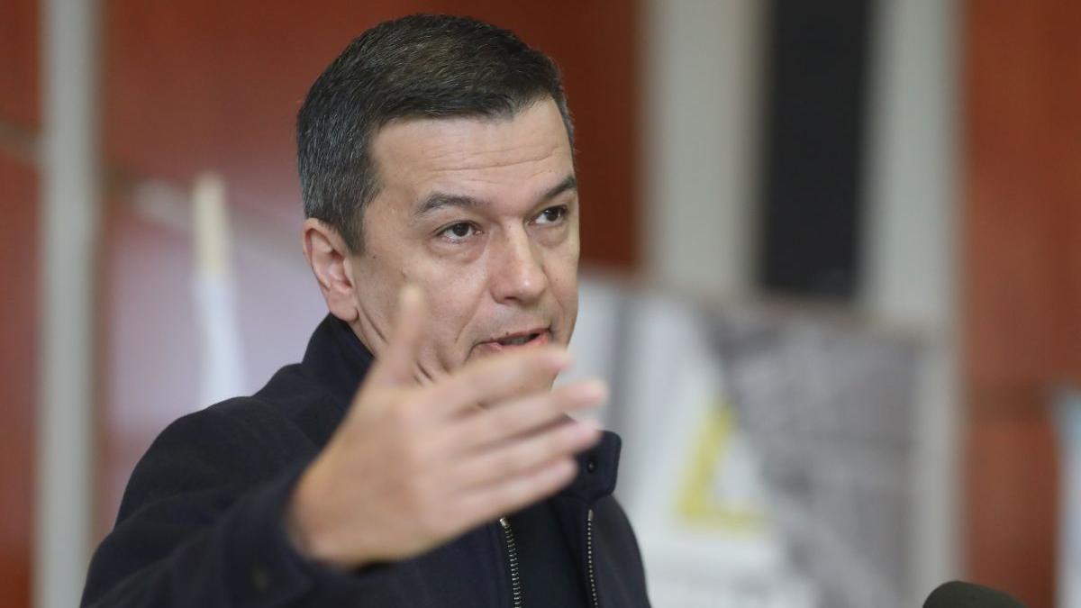 sorin grindeanu ministerul transporturilor rectificare bugetara
