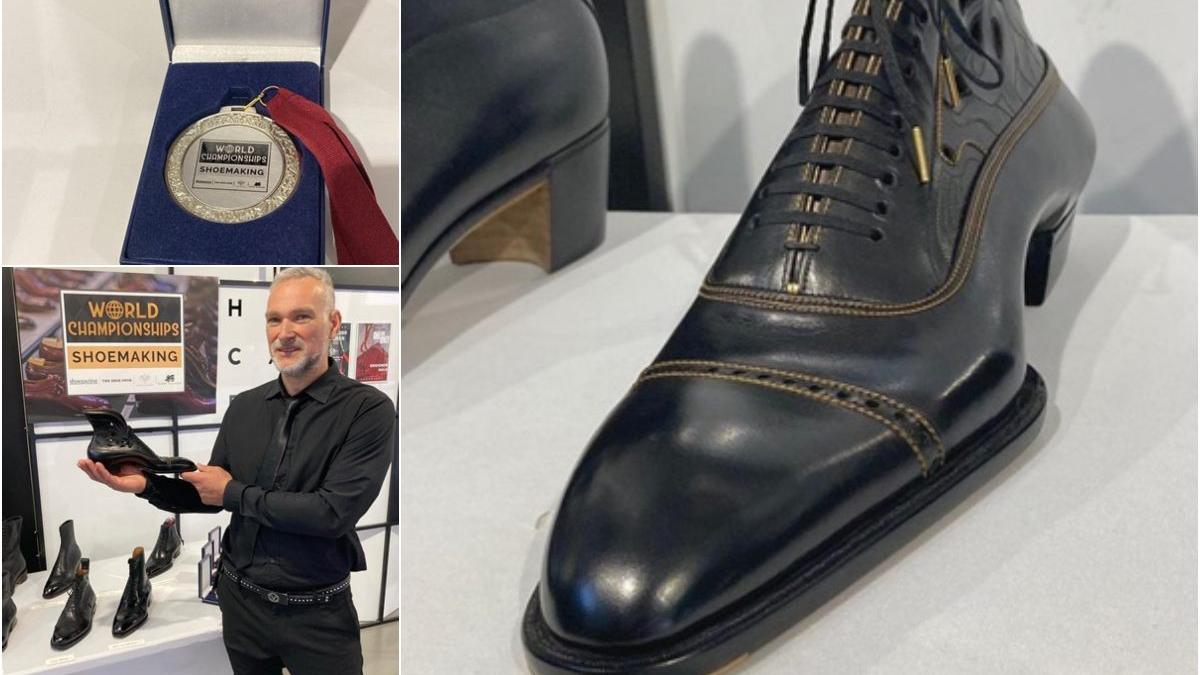 barbat premie confectionare pantof