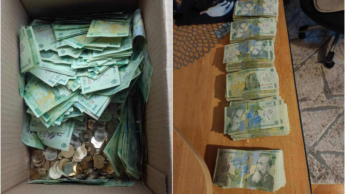 sofer de tir umilit sef timis salariu monede un leu bancnote