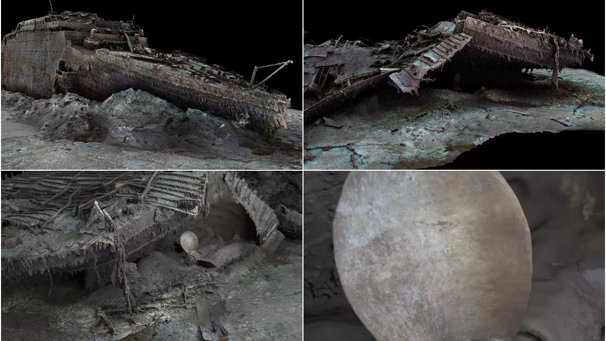 titanic transatlantic blestemat apare in fata lumii detaliu elice