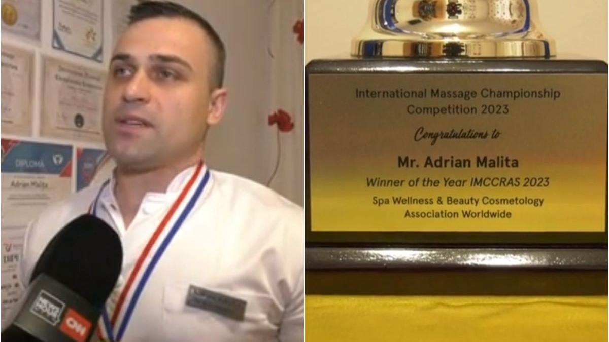 roman medalia de aur campionatul international de masaj singapore