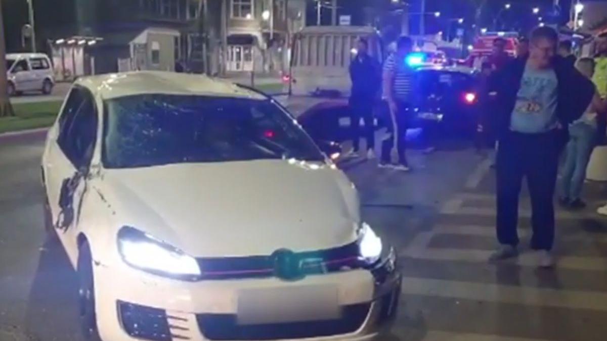 accidente grave bucuresti filmate camere de bord