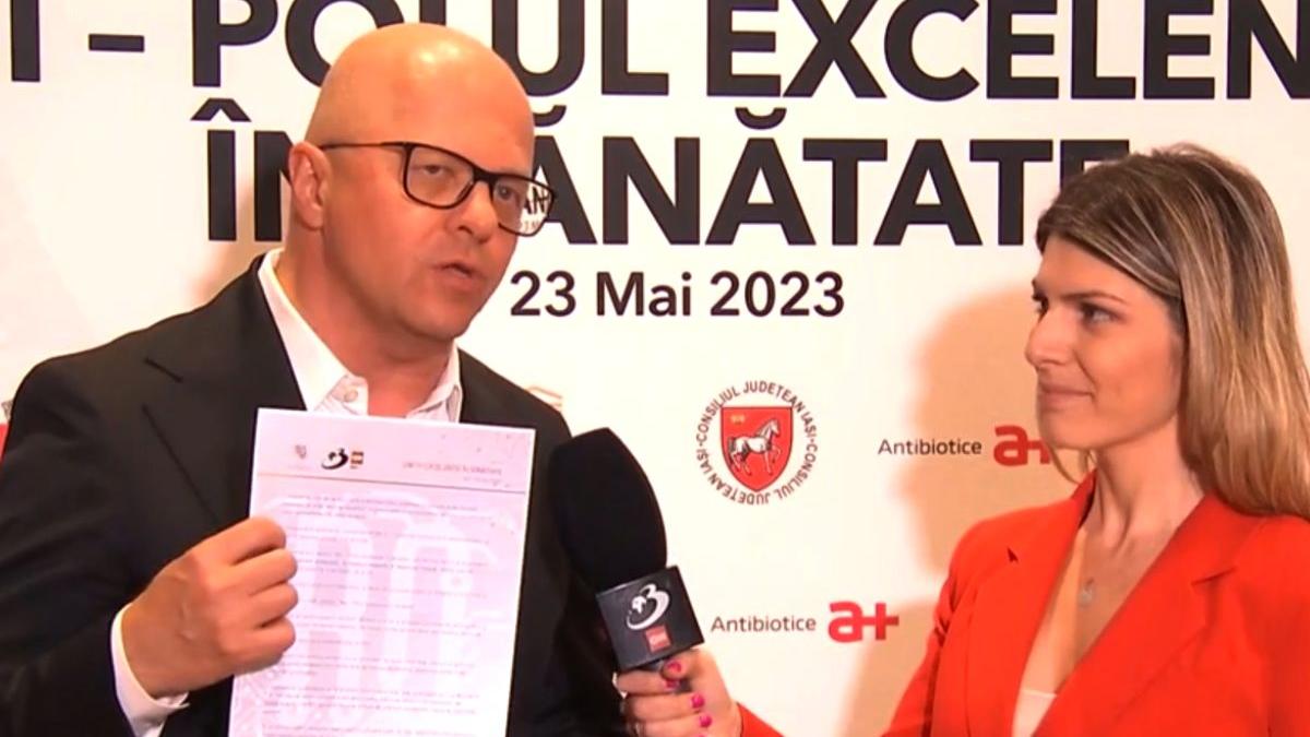 Adrian Ursu, la finalul conferinţei naţionale de la Iaşi: "Carta Excelenţei în Sănătate are zece puncte"