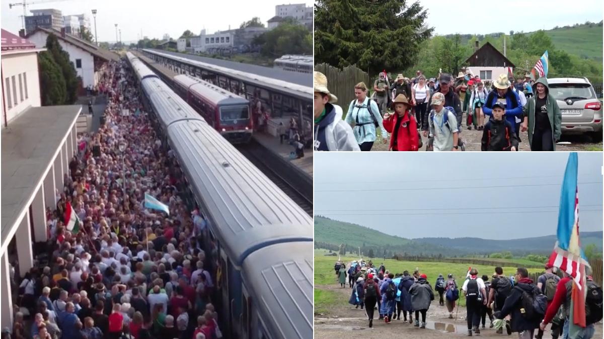 pelerinaj rusalii miercurea ciuc sute de mii credinciosi