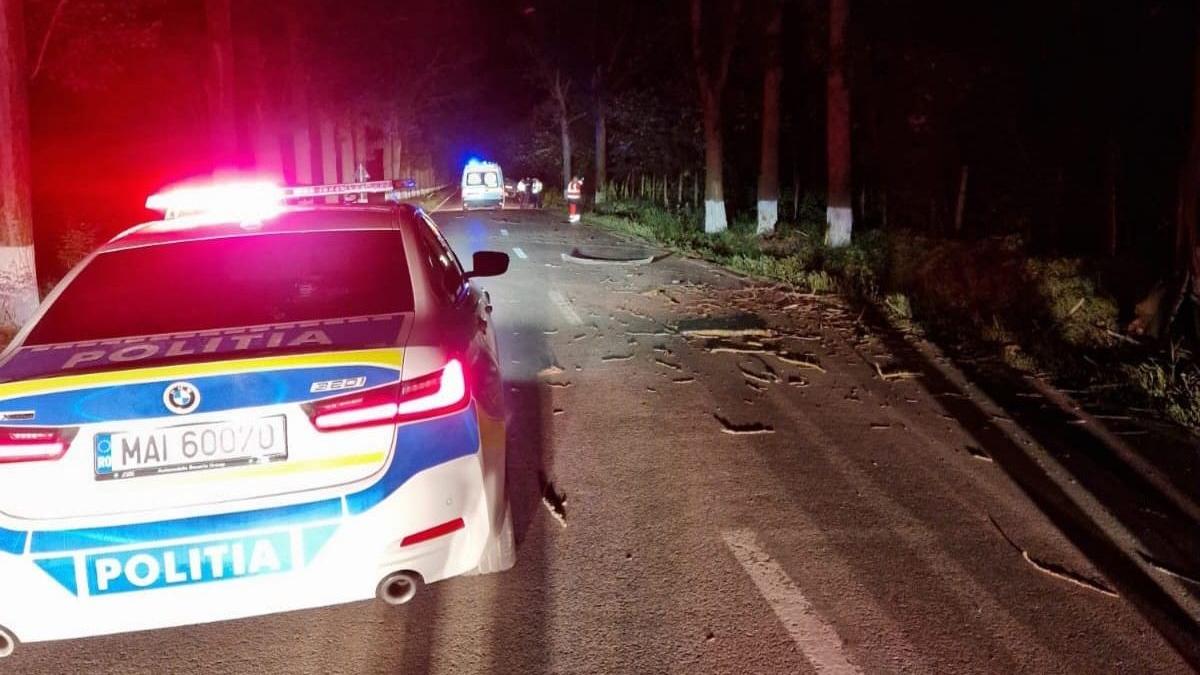tanar 21 ani mort masina izbit copac drum tulcea