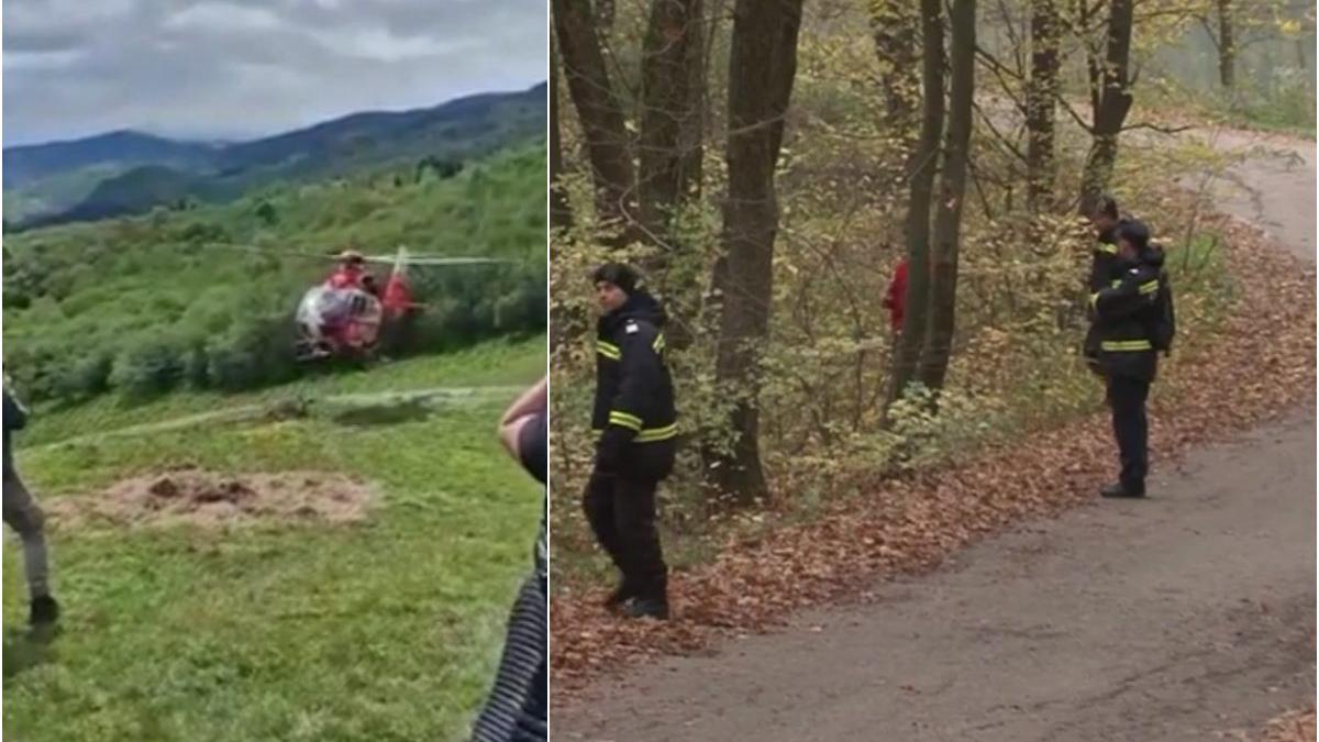 capac cazut copil elicopter smurd