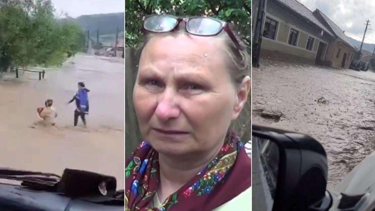 potop localitati vestul tari case distruse inundatii