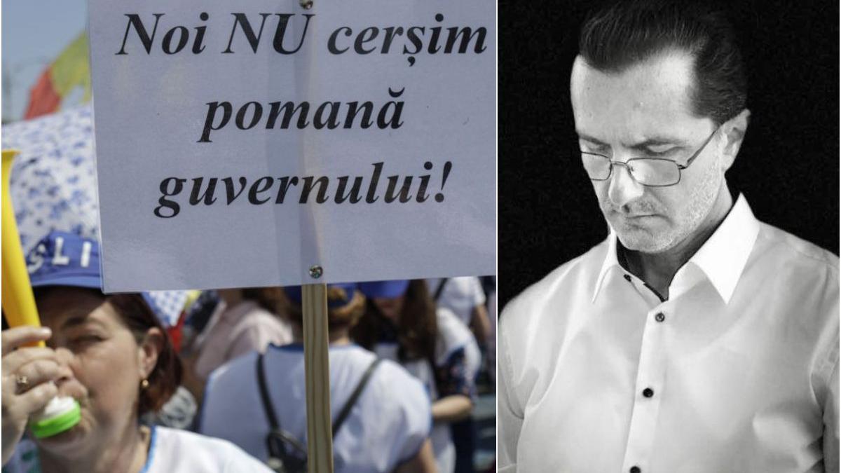 vasile banescu purtator de cuvant bor sustine greva profesori