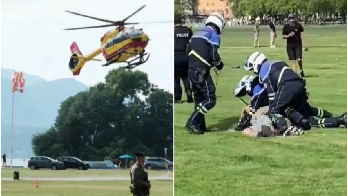 atac franta copii injunghiati lac