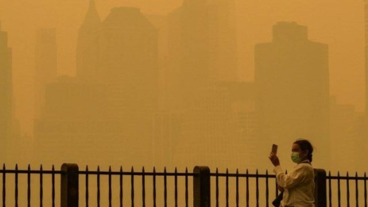 imagini apocaliptice new york fum