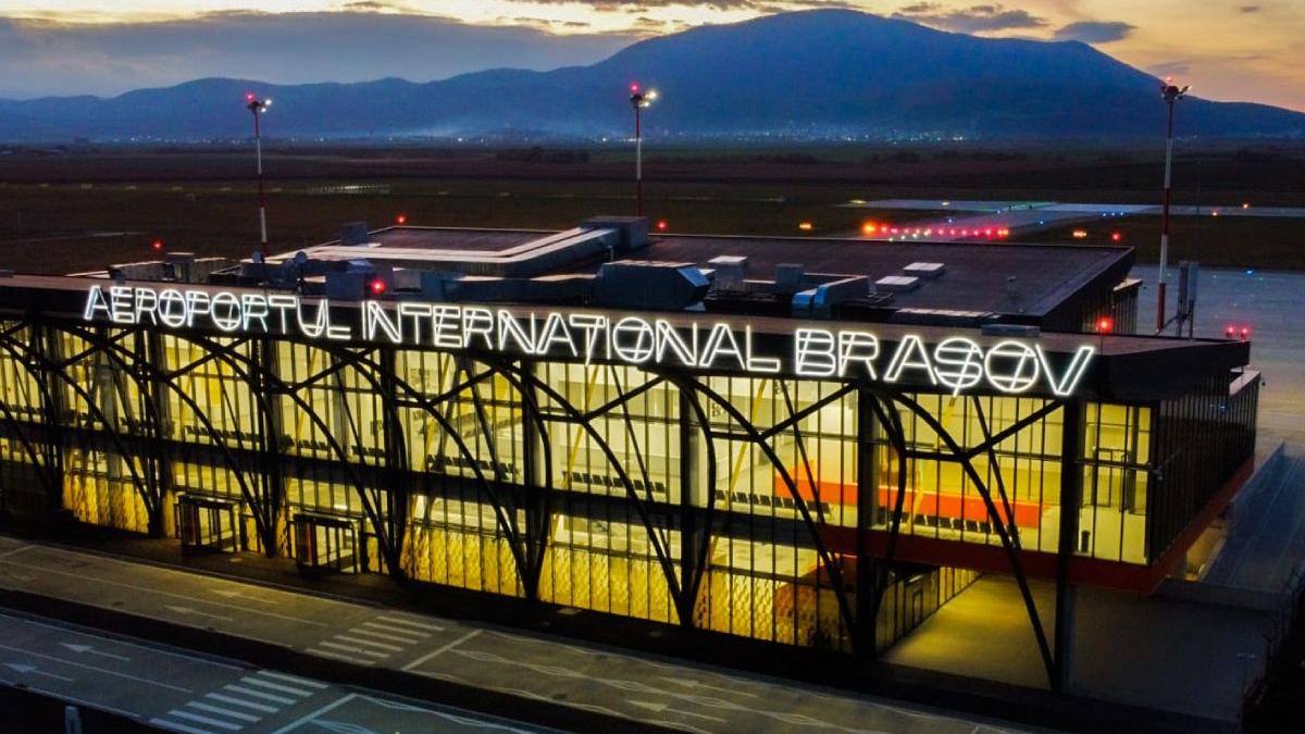 aeroport modern romania brasov ghimbav