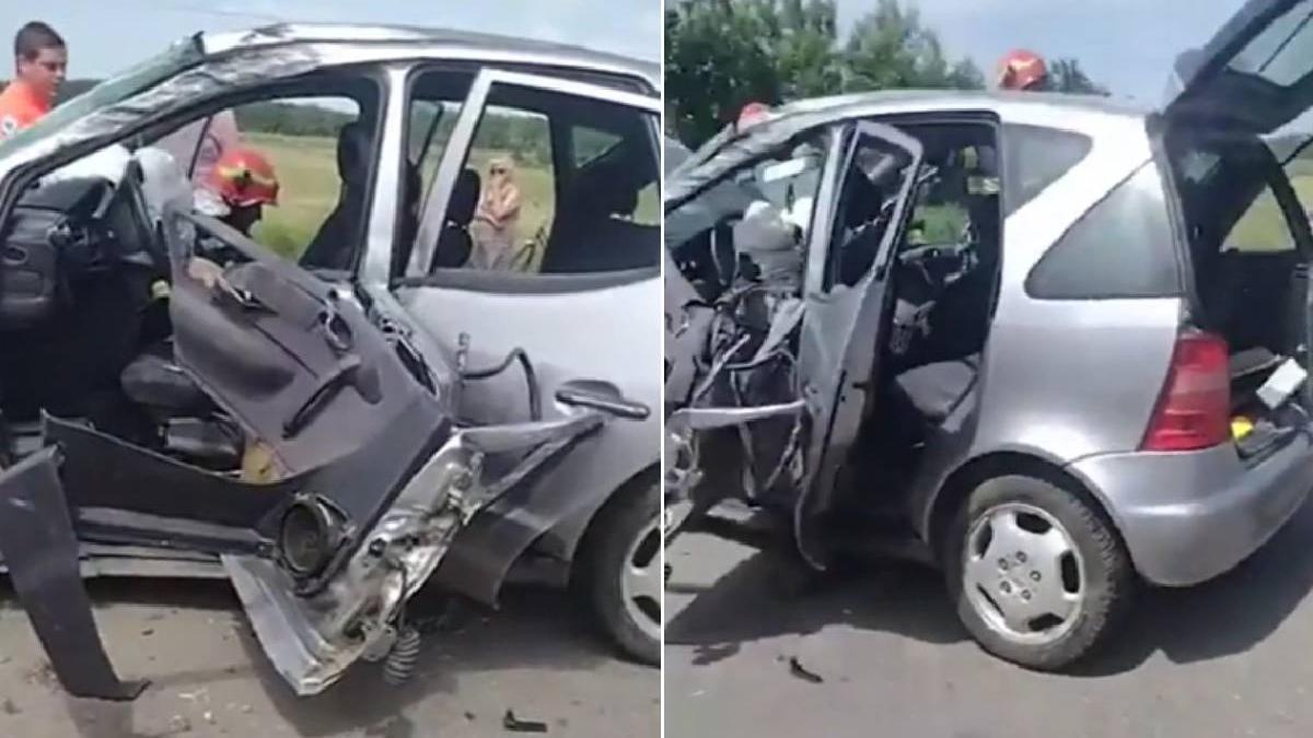accident mortal galati femeie murit intrat masina stalp fiica