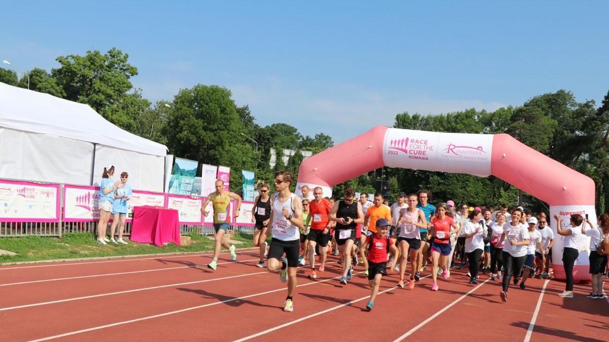 a inceput race for the cure 2023 cursa caritabila