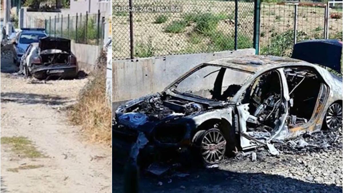 masina numere romanesti folosita crima bulgaria incendiata