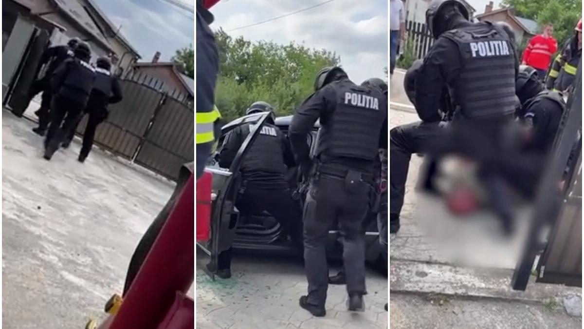 barbat retinut dupa ce a vrut sa dea cu masina peste fosta sotie giurgiu