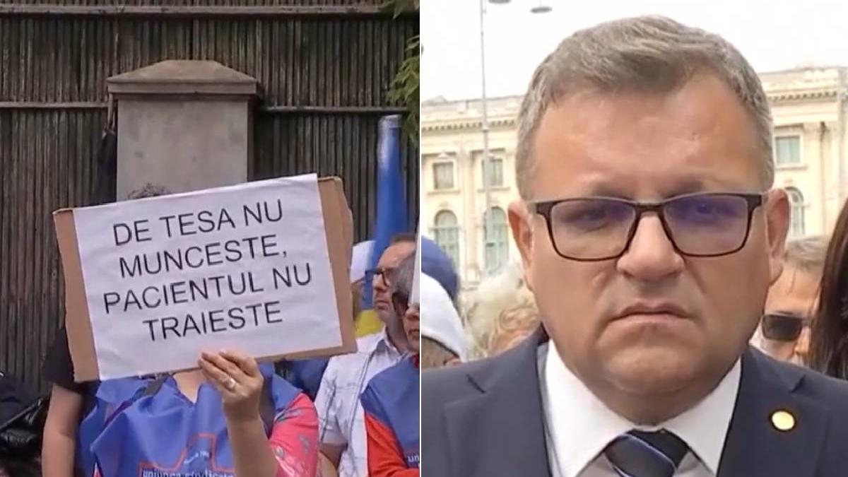 marius budai protestatari promis sindicalisti sanatate