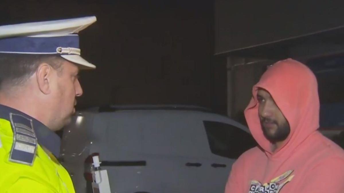 sofer carnet doua luni prins beat si drogat la volan ilfov