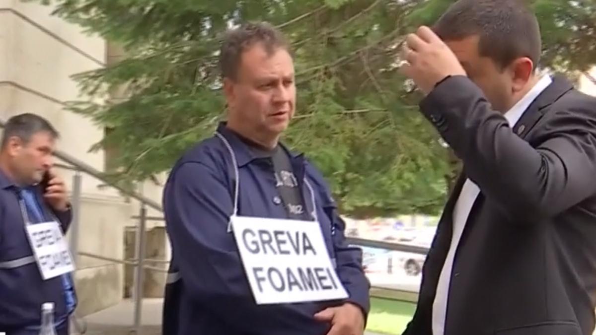 protest mineri ce oltenia greva foamei negocieri esuate ministerul muncii marius budai