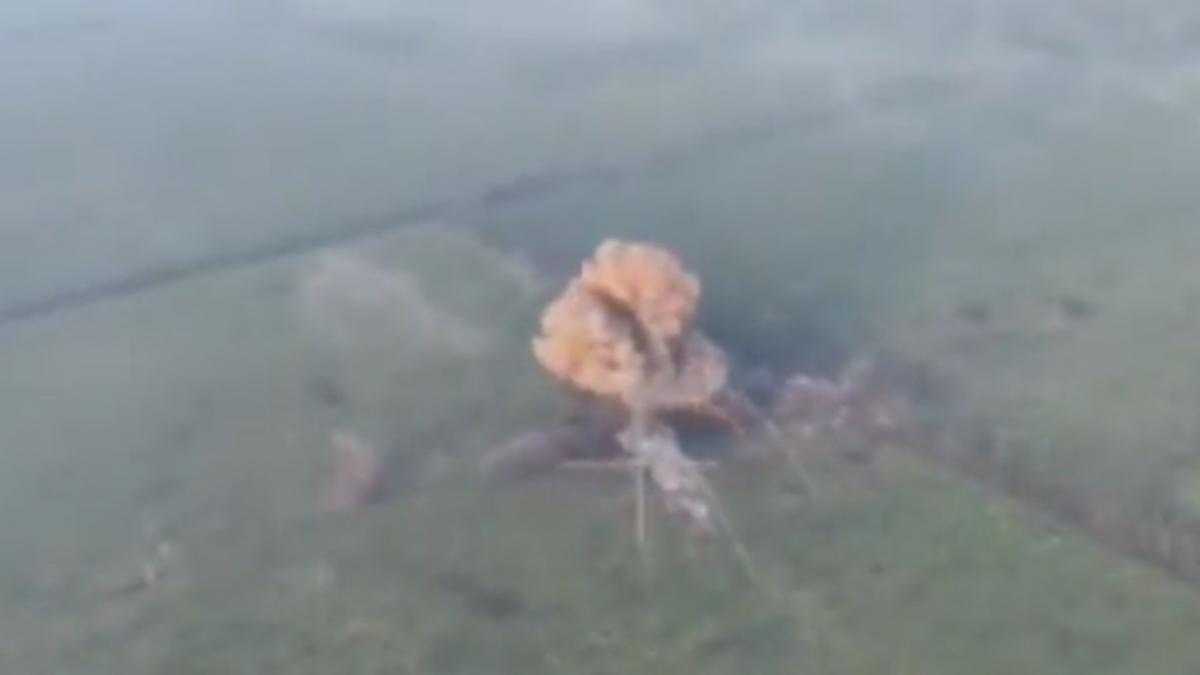 rusia ucraina tanc kamikaze tone de explozibil