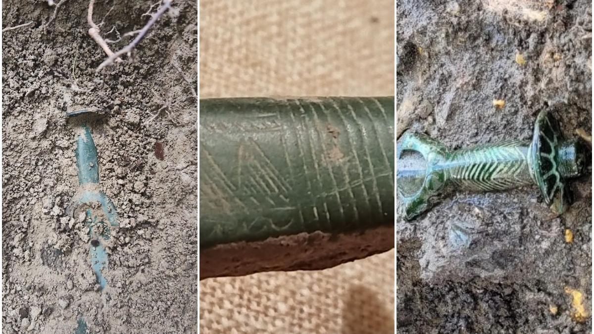 sabie antica gasita de un barbat padurea zalau